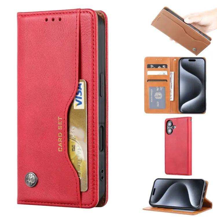 Knead Skin Texture Flip Leather Phone Case MyMobile