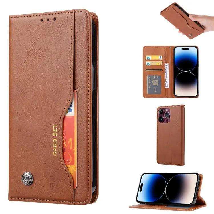 Knead Skin Texture Flip Leather Phone Case MyMobile