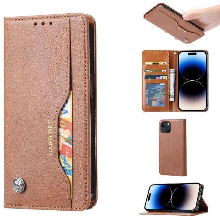 Knead Skin Texture Flip Leather Phone Case MyMobile