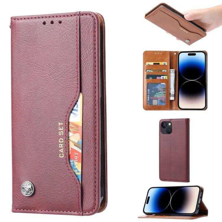 Knead Skin Texture Flip Leather Phone Case MyMobile