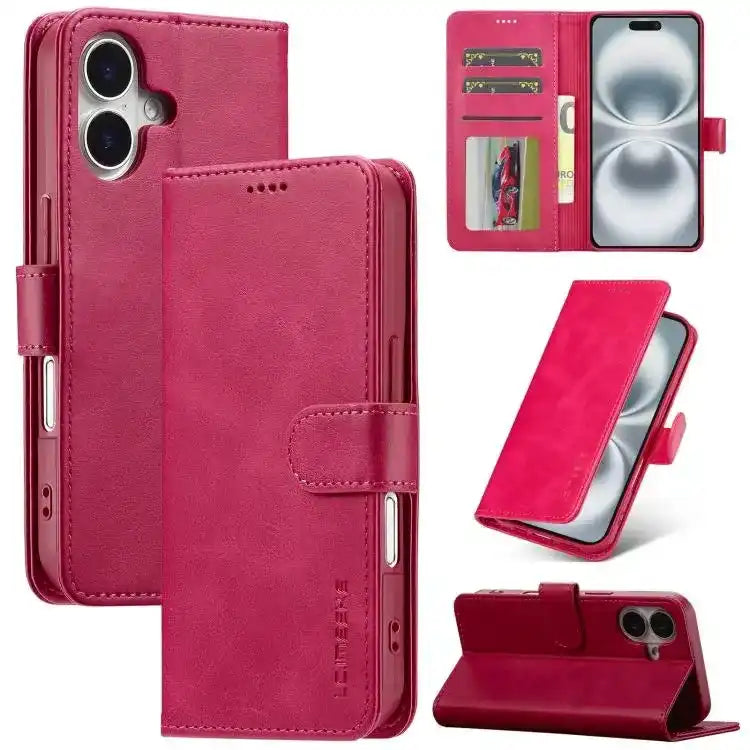 LC.IMEEKE Calf Texture Horizontal Flip Leather Case LC.IMEEKE