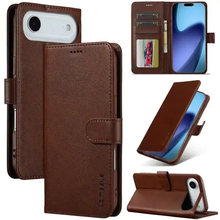 LC.IMEEKE Calf Texture Horizontal Flip Leather Case LC.IMEEKE