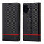 LC.IMEEKE Carbon Fiber Leather Phone Case LC.IMEEKE