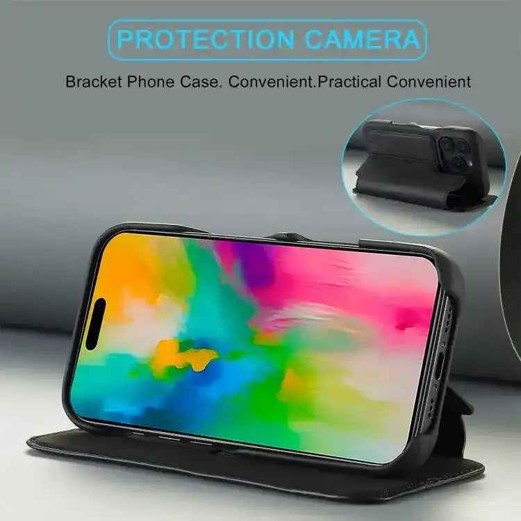 LC.IMEEKE Hon Ancient Series Flip Leather Phone Case