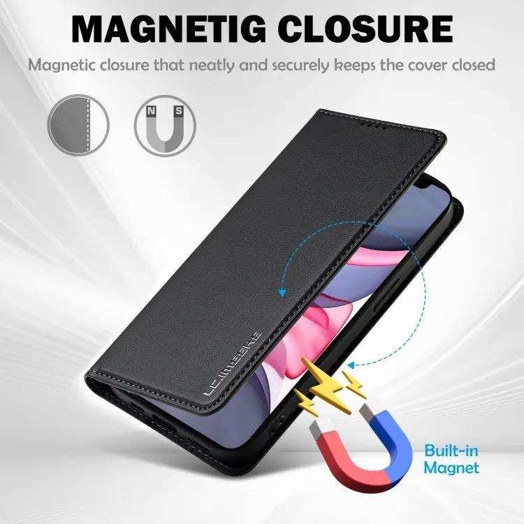 LC.IMEEKE L1 Series Frosted Fine Texture PU Phone Case LC.IMEEKE