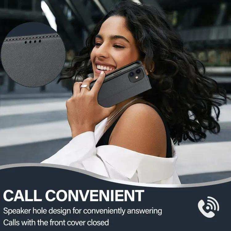 LC.IMEEKE L1 Series Frosted Fine Texture PU Phone Case LC.IMEEKE