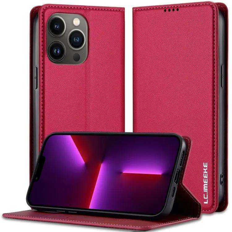 LC.IMEEKE L1 Series Frosted Fine Texture PU Phone Case LC.IMEEKE