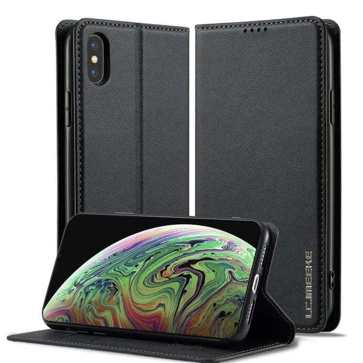 LC.IMEEKE L1 Series Frosted Fine Texture PU Phone Case LC.IMEEKE