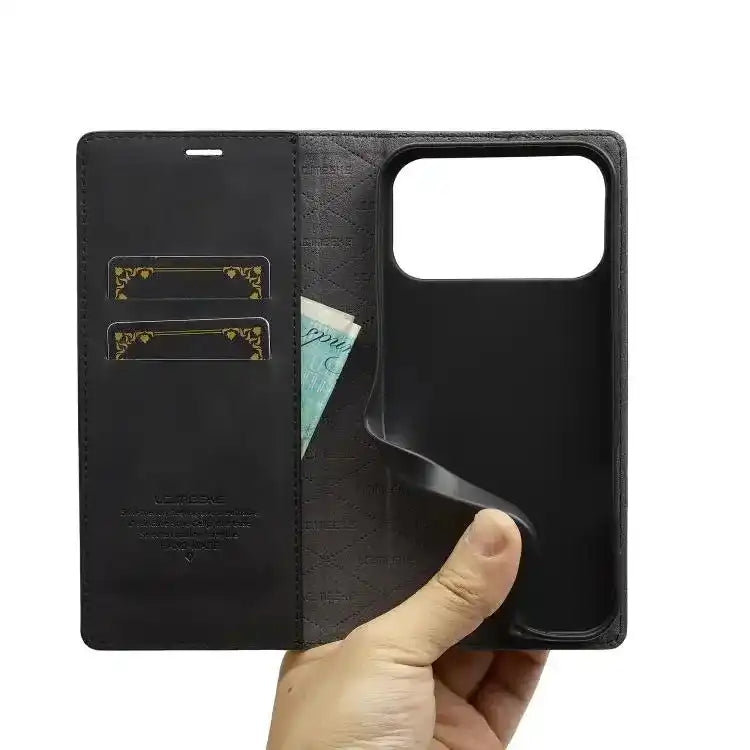 LC.IMEEKE Strong Magnetism Microfiber Leather Phone Case LC.IMEEKE