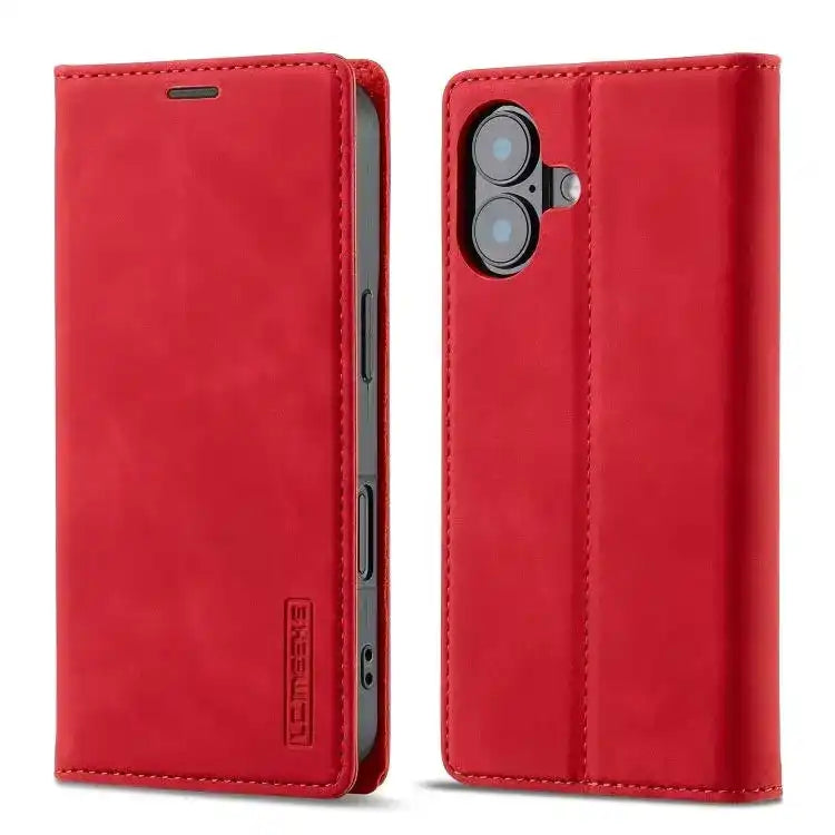 LC.IMEEKE Strong Magnetism Microfiber Leather Phone Case LC.IMEEKE