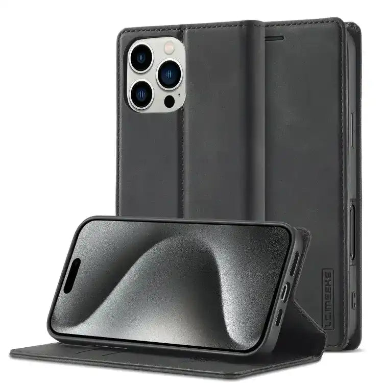 LC.IMEEKE Strong Magnetism Microfiber Leather Phone Case LC.IMEEKE
