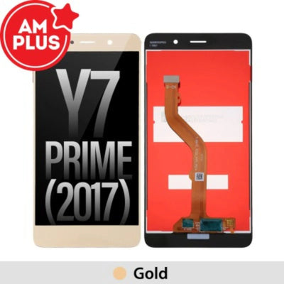 LCD Screen Repair for Huawei Y7 Prime 2017 Screen -Gold AMPLUS - Aftermarket Plus