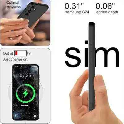 Liquid Silicone Case Cover for Samsung Galaxy S25 Edge