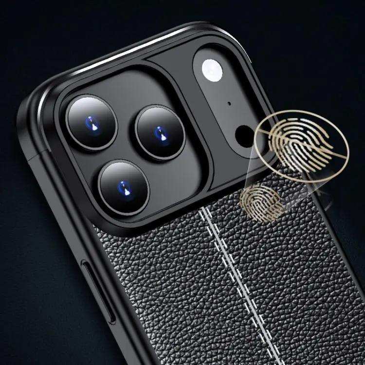 Litchi Texture Shockproof TPU Phone Case MyMobile