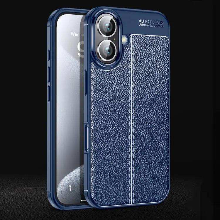 Litchi Texture Shockproof TPU Phone Case MyMobile