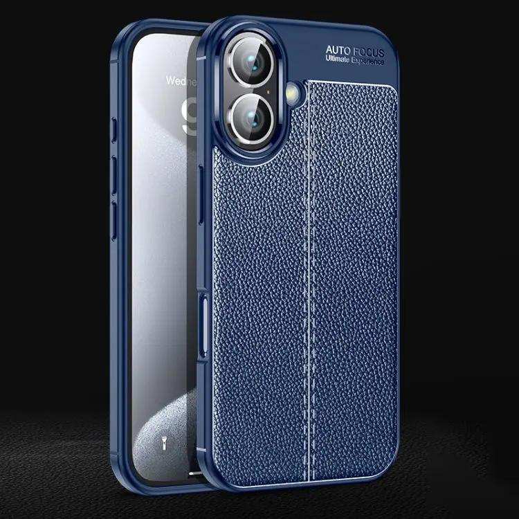Litchi Texture Shockproof TPU Phone Case MyMobile