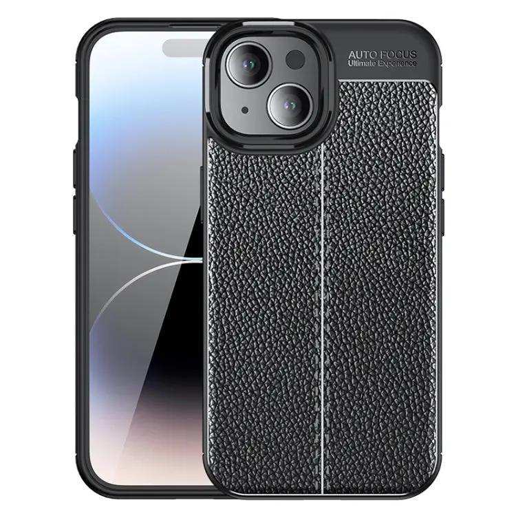Litchi Texture Shockproof TPU Phone Case MyMobile