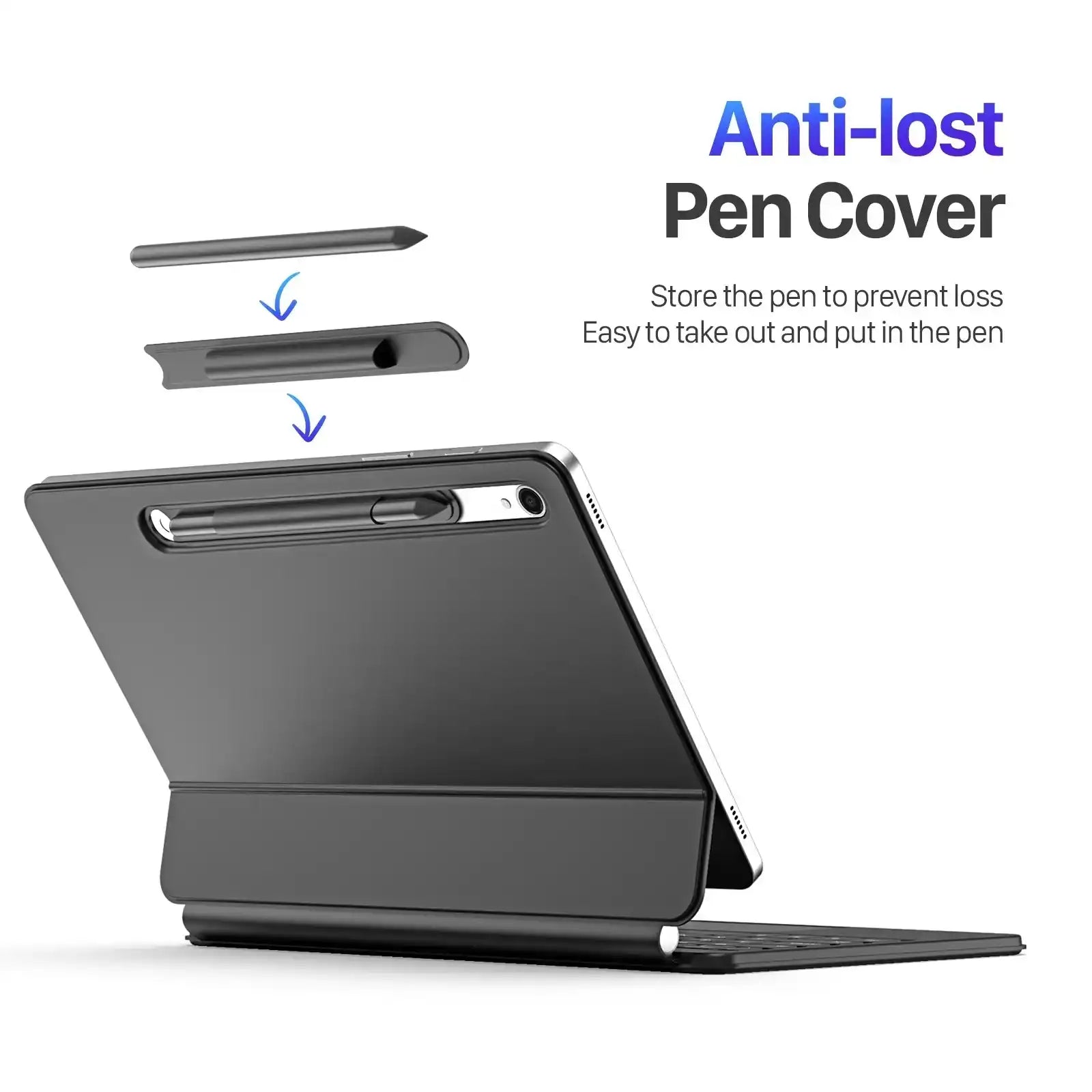 MK Series Keyboard with Protective Case for Samsung Tab S10 FE / S9 / S9 FE / S8 / S7 Samsung