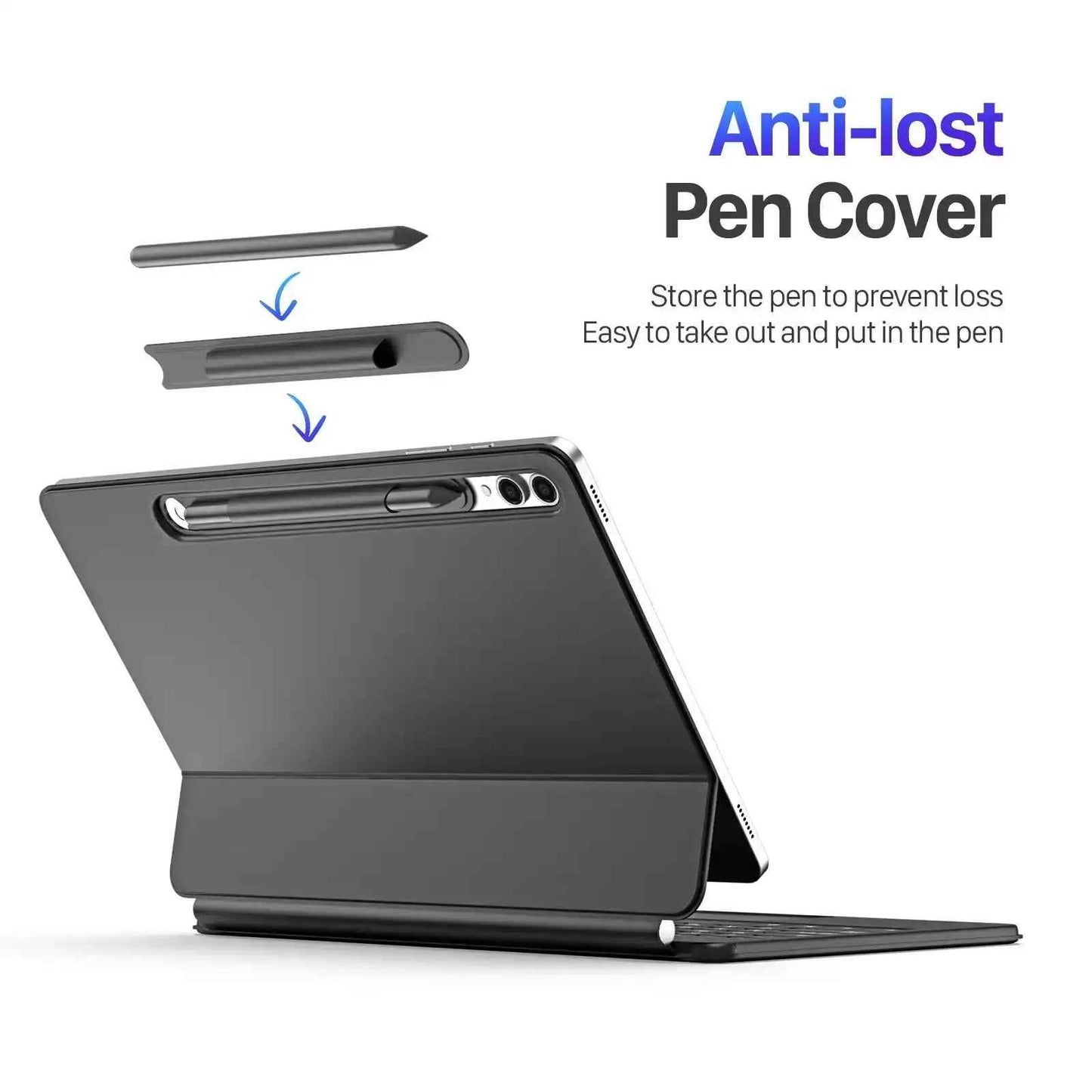 MK Series Keyboard with Protective Case for Samsung Tab S9 Plus / S8 Plus / S7 Plus