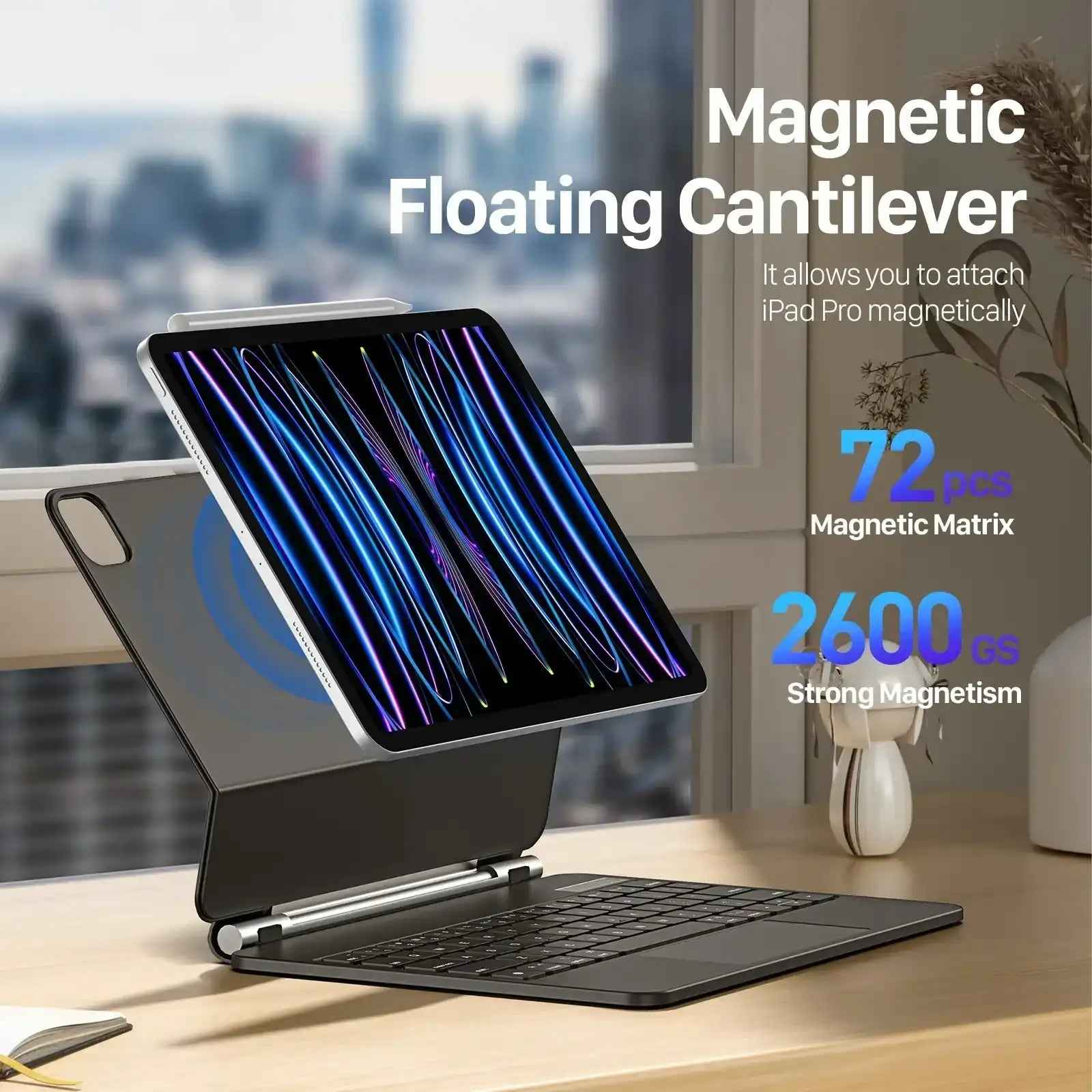 MK Series Keyboard with Protective Case for iPad Air 11(2024/2025)/iPad Air 4/5/iPad Pro 11(2018/2020/2021/2022)