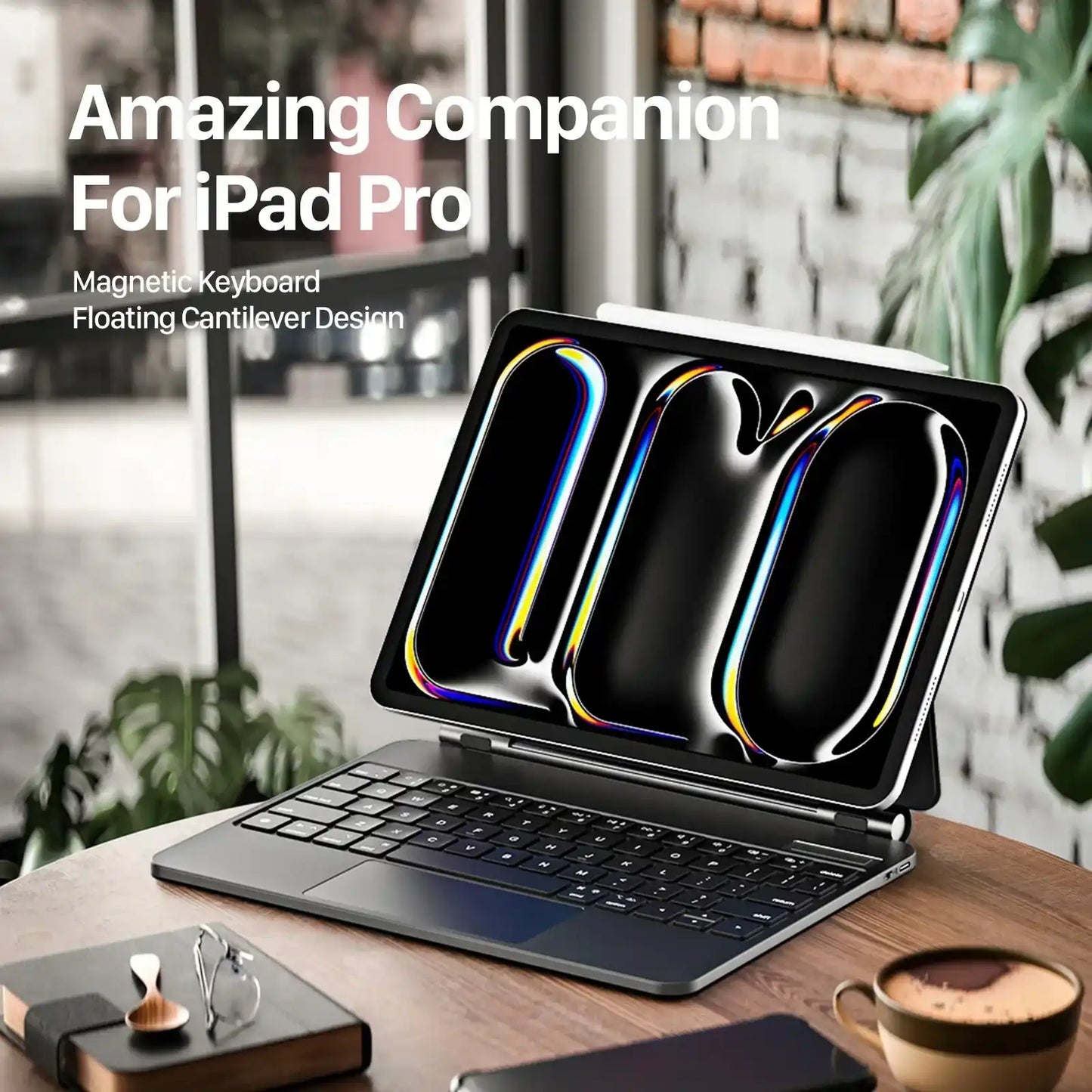 MK Series Keyboard with Protective Case for iPad Pro 11(2024) Apple