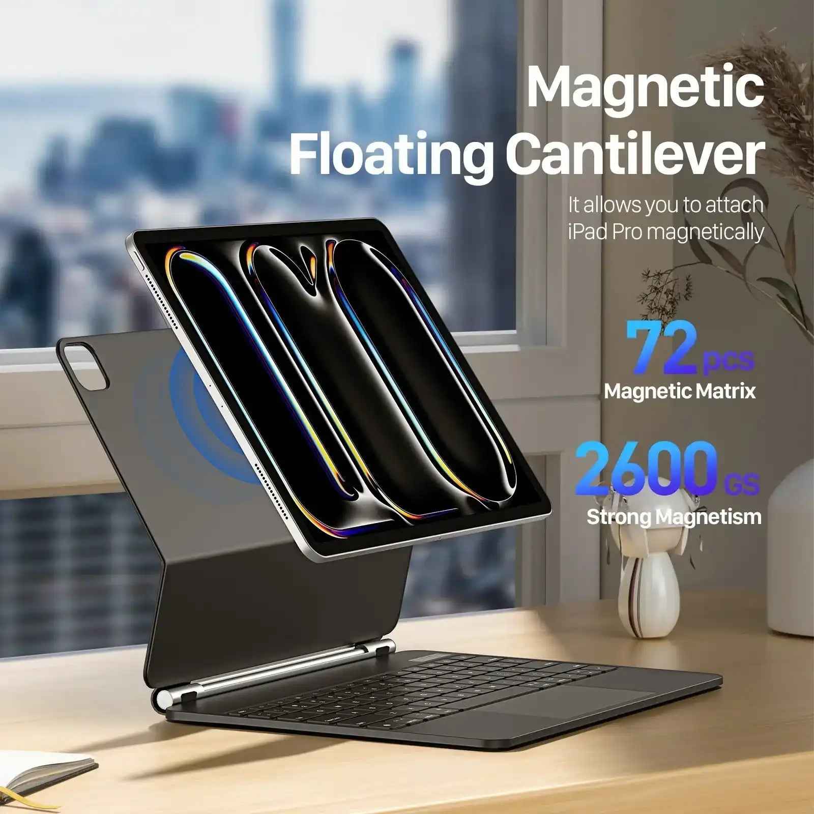 MK Series Keyboard with Protective Case for iPad Pro 13(2024)