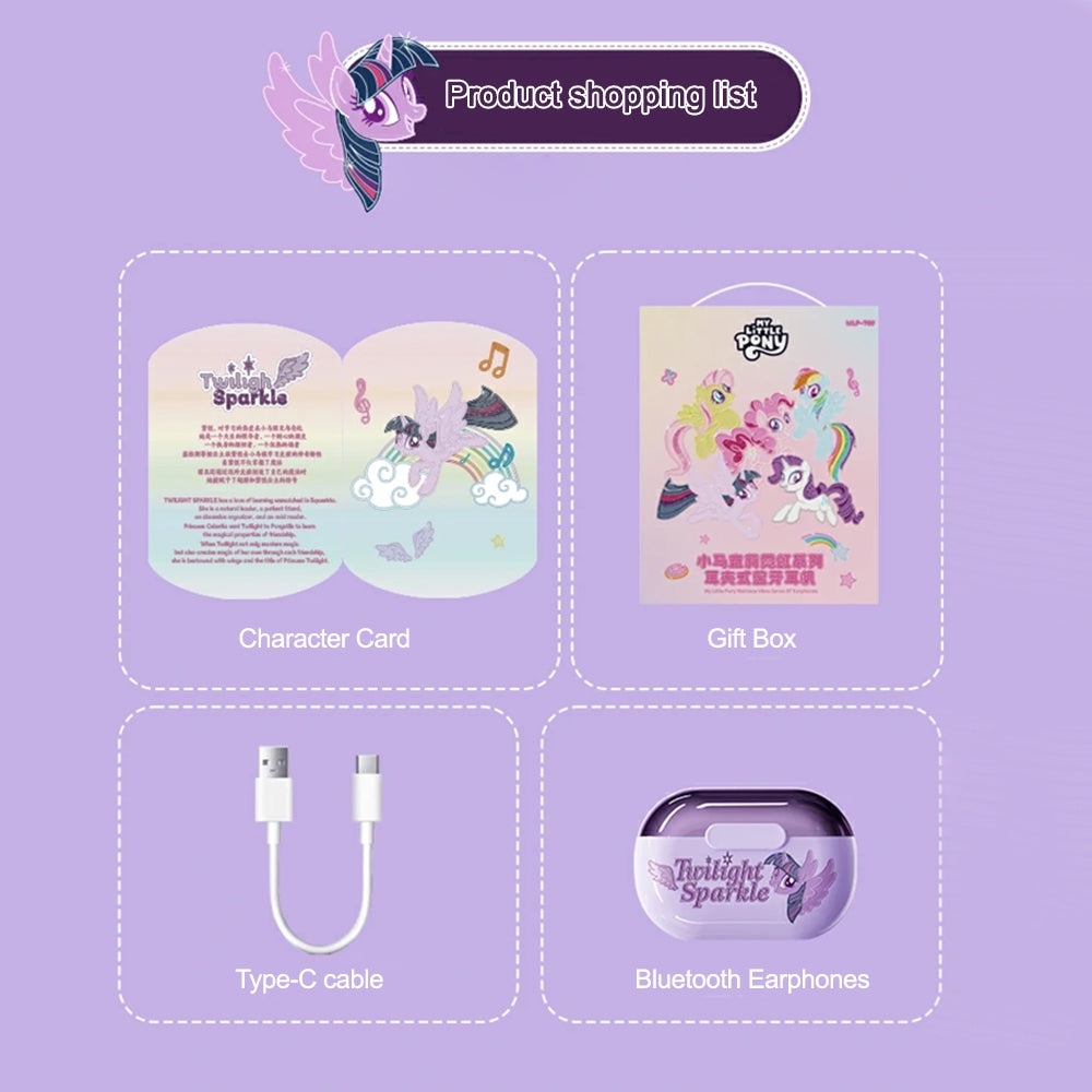 My Little Pony Neon Series Ear Clip BT Earphones MLP-T02
