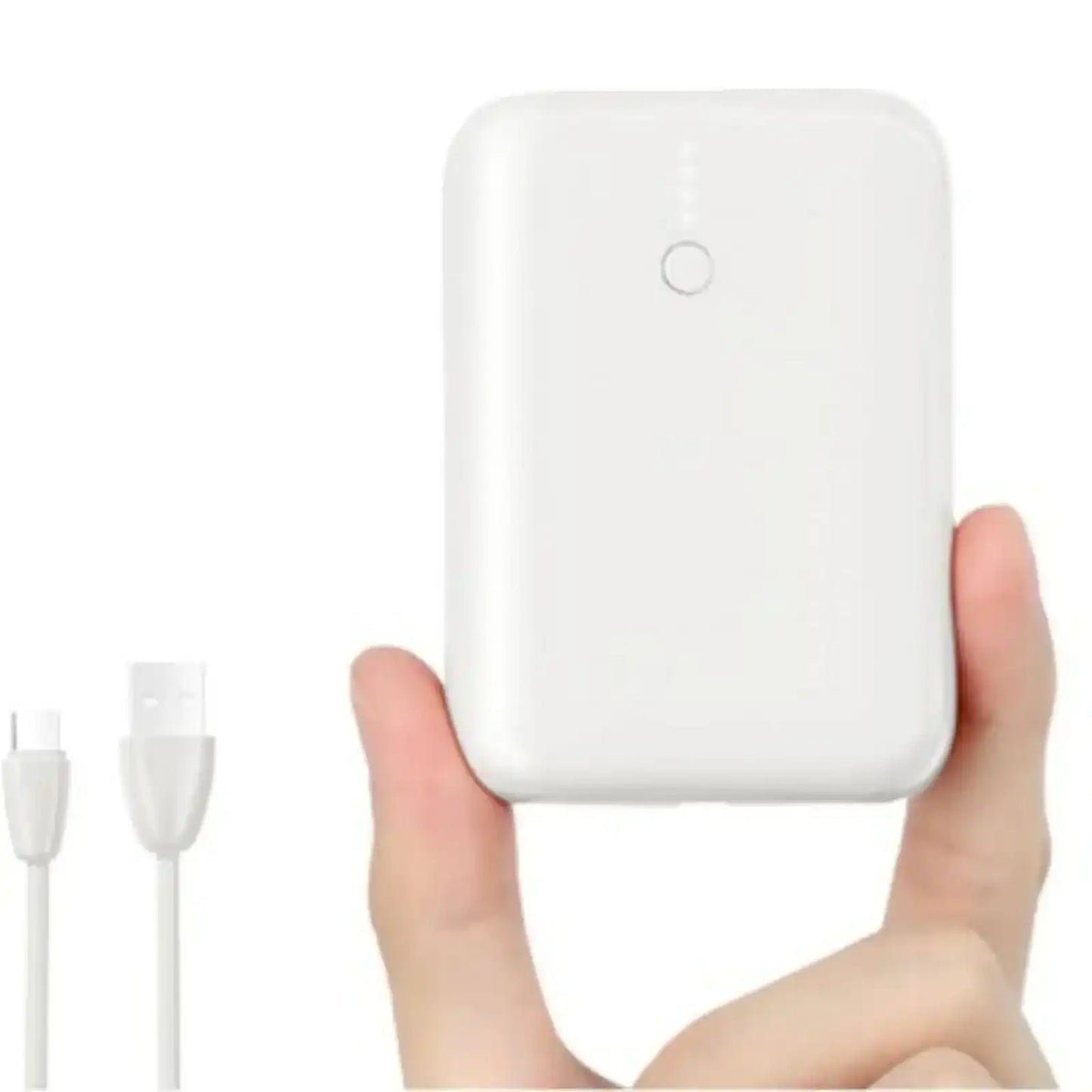 MOVE SPEED Portable Charger Mini Cute Power Bank 10000mAh 22.5W (YSPBQ10-22)-White move speed