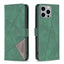 Magnetic Buckle Rhombus Texture Leather Phone Case MyMobile