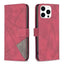 Magnetic Buckle Rhombus Texture Leather Phone Case MyMobile