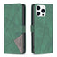 Magnetic Buckle Rhombus Texture Leather Phone Case MyMobile
