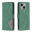 Magnetic Buckle Rhombus Texture Leather Phone Case MyMobile