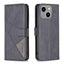 Magnetic Buckle Rhombus Texture Leather Phone Case MyMobile