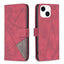 Magnetic Buckle Rhombus Texture Leather Phone Case MyMobile