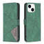 Magnetic Buckle Rhombus Texture Leather Phone Case MyMobile