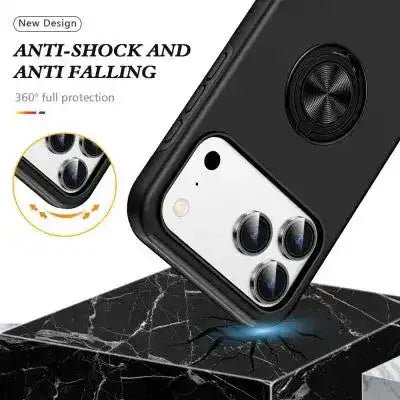 Magnetic Ring Holder Shockproof Case Cover for iPhone 17 Pro Max Shockproof