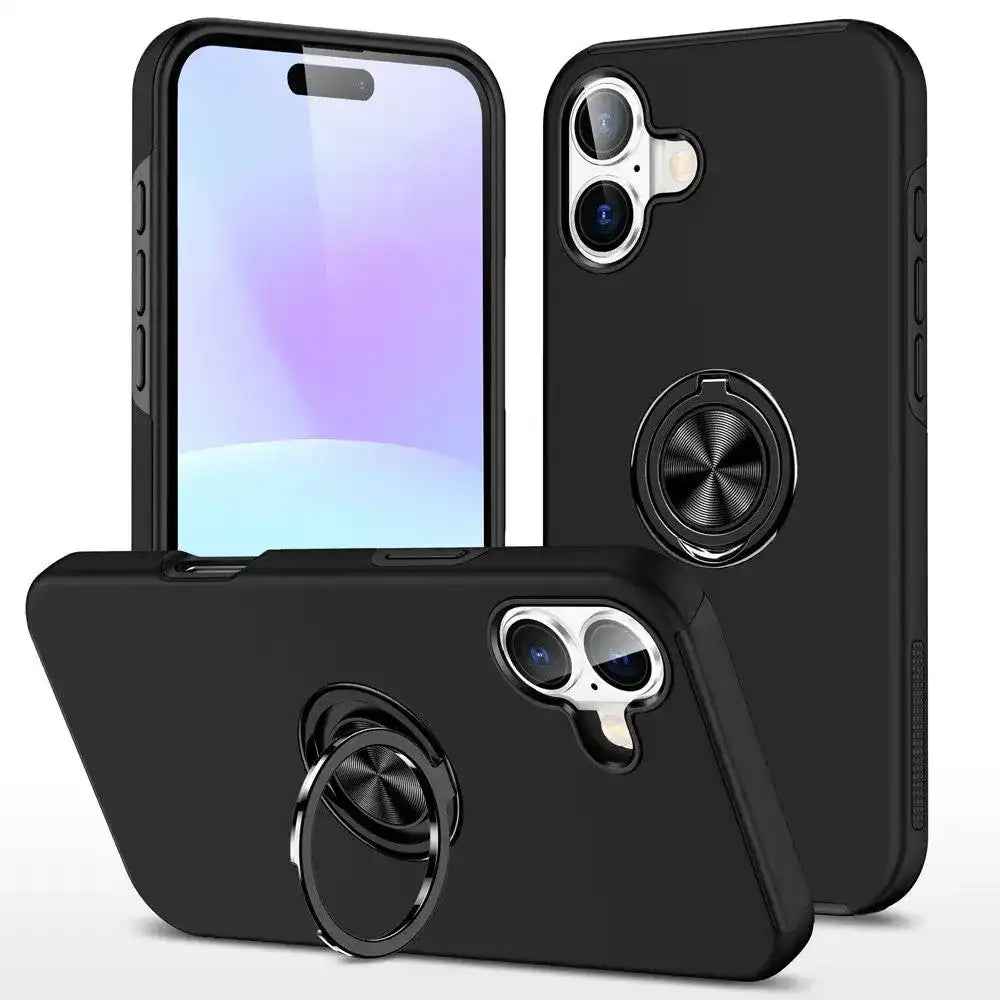 Magnetic Ring Holder Shockproof Case Cover for iPhone 17 Redefine