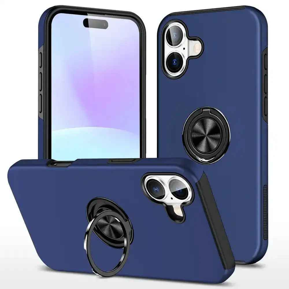 Magnetic Ring Holder Shockproof Case Cover for iPhone 17 Redefine