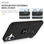 Magnetic Ring Holder Shockproof Case Cover for iPhone 17 Redefine