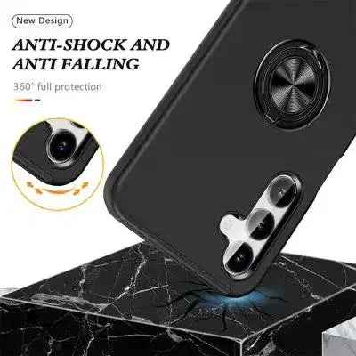 Magnetic Ring Holder Shockproof Cover Case for Samsung Galaxy A16 5G A166B
