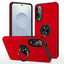 Magnetic Ring Holder Shockproof Cover Case for Samsung Galaxy S25 Edge