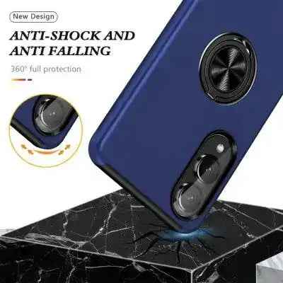 Magnetic Ring Holder Shockproof Cover Case for Samsung Galaxy S25 Edge