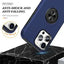 Magnetic Ring Holder Shockproof Cover Case for iPhone 16 Pro Shockproof