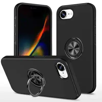 Magnetic Ring Holder Shockproof Cover Case for iPhone 16E Magnetic Ring