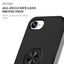 Magnetic Ring Holder Shockproof Cover Case for iPhone 16E Magnetic Ring
