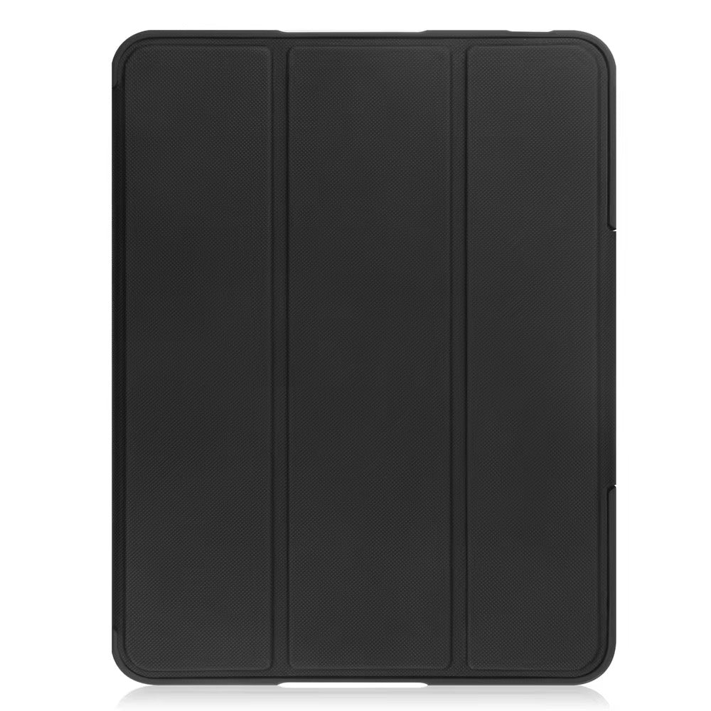 Shockproof Smart Trifold Case for iPad 10th (2022) & iPad 11th (2025) A16 with Pencil Holder – Clear Back Cover, Auto Sleep/Wake