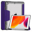 Shockproof Smart Trifold Case for iPad 10th (2022) & iPad 11th (2025) A16 with Pencil Holder – Clear Back Cover, Auto Sleep/Wake