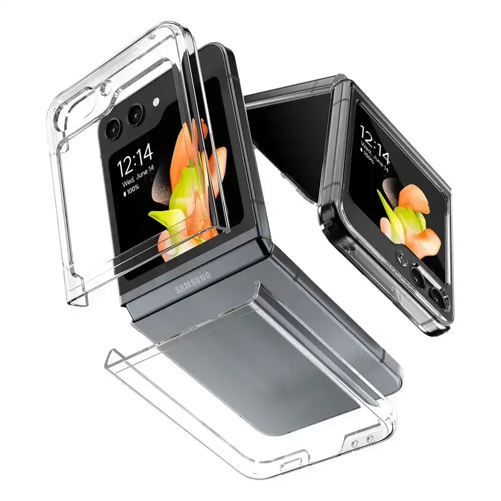 Mercury Clear Hard Case Cover for Samsung Galaxy Z Flip 6 Redefine