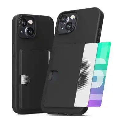 Mercury Goospery Rail 2 Card Holder Case for iPhone 16 Plus Mercury