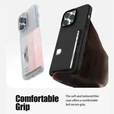 Mercury Goospery Rail 2 Card Holder Case for iPhone 16 Pro Mercury